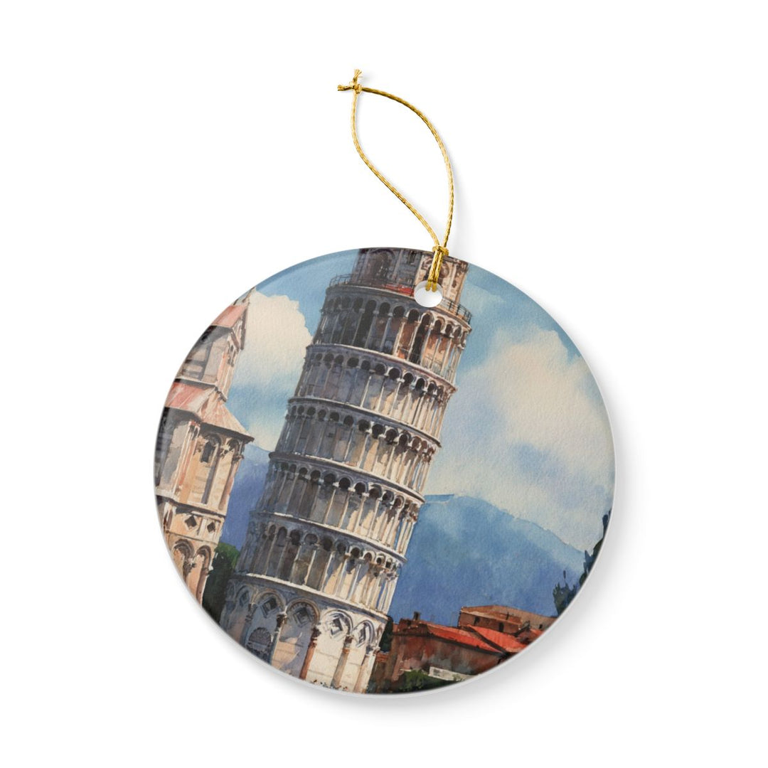 Pisa Italy Ornament: Unique Pisa Italy Souvenir, Pisa Italy Xmas Decor, and Authentic Pisa Italy Gift