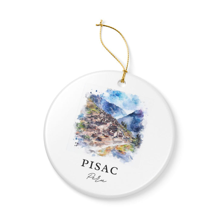 Pisac Peru Ornament: Unique Pisac Souvenir, Pisac Peru Xmas Decor, and Authentic Pisac Gift