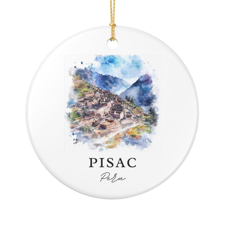Pisac Peru Ornament: Unique Pisac Souvenir, Pisac Peru Xmas Decor, and Authentic Pisac Gift