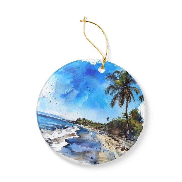 Playa El Espino El Salvador Ornament: Unique Playa El Espino El Salvador Souvenir, Playa El Espino El Salvador Xmas Decor