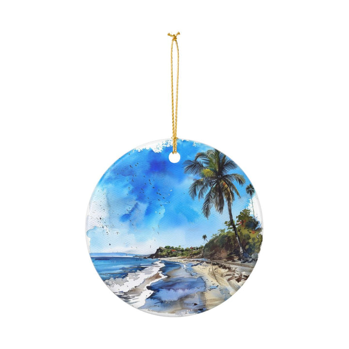 Playa El Espino El Salvador Ornament: Unique Playa El Espino El Salvador Souvenir, Playa El Espino El Salvador Xmas Decor