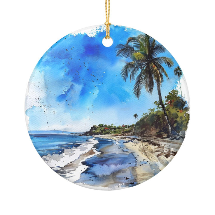 Playa El Espino El Salvador Ornament: Unique Playa El Espino El Salvador Souvenir, Playa El Espino El Salvador Xmas Decor