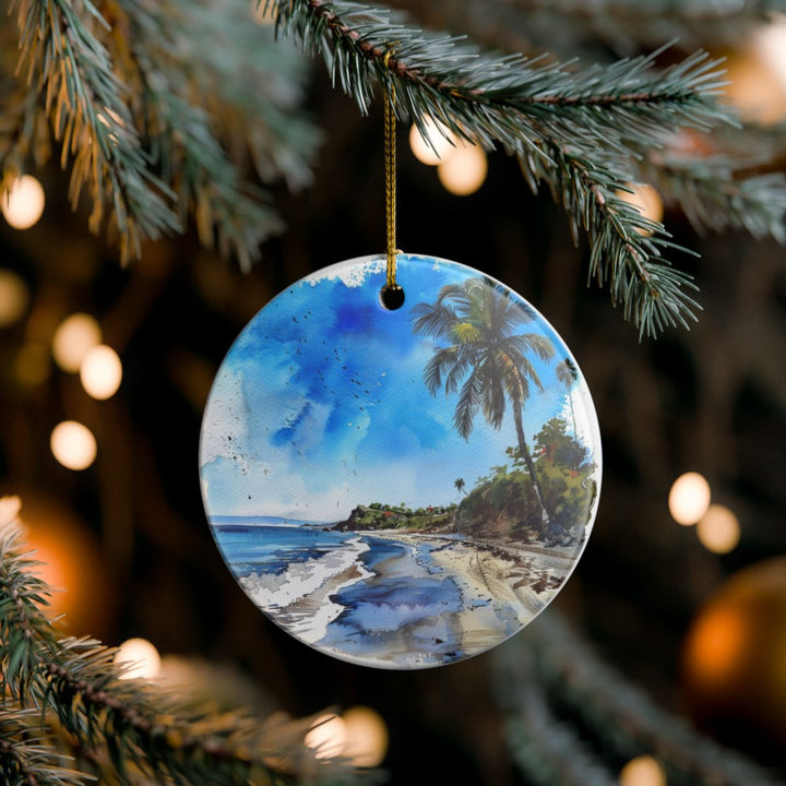 Playa El Espino El Salvador Ornament: Unique Playa El Espino El Salvador Souvenir, Playa El Espino El Salvador Xmas Decor