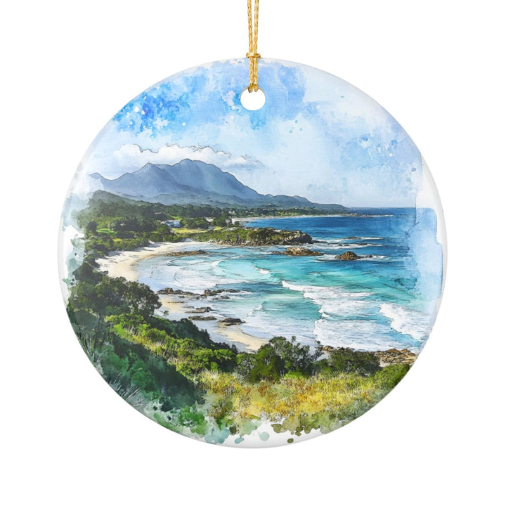 Plettenberg Bay South Africa Ornament: Unique Plettenberg Bay Souvenir, Plettenberg Bay South Africa Xmas Decor, and Authentic Plettenberg Bay Gift