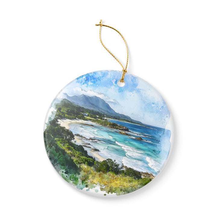 Plettenberg Bay South Africa Ornament: Unique Plettenberg Bay Souvenir, Plettenberg Bay South Africa Xmas Decor, and Authentic Plettenberg Bay Gift