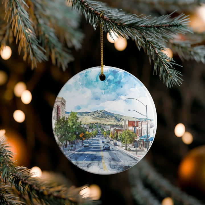 Pocatello Idaho Ornament: Unique Pocatello Idaho Souvenir, Pocatello Idaho Xmas Decor, and Authentic Pocatello Idaho Gift