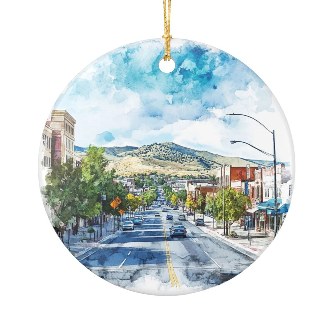 Pocatello Idaho Ornament: Unique Pocatello Idaho Souvenir, Pocatello Idaho Xmas Decor, and Authentic Pocatello Idaho Gift