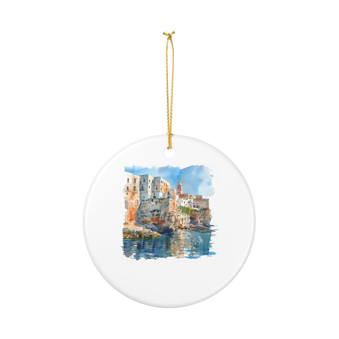 Polignano A Mare Ornament: Unique Polignano A Mare Souvenir, Polignano A Mare Xmas Decor, and Authentic Polignano A Mare Gift