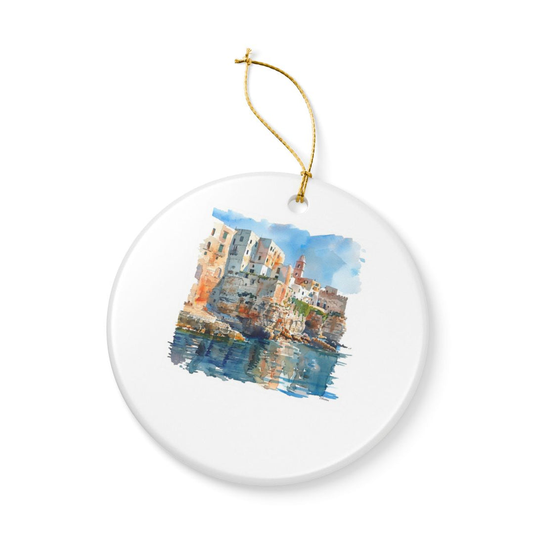 Polignano A Mare Ornament: Unique Polignano A Mare Souvenir, Polignano A Mare Xmas Decor, and Authentic Polignano A Mare Gift