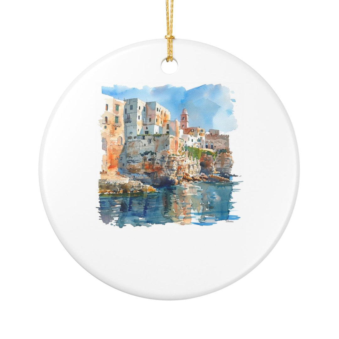 Polignano A Mare Ornament: Unique Polignano A Mare Souvenir, Polignano A Mare Xmas Decor, and Authentic Polignano A Mare Gift