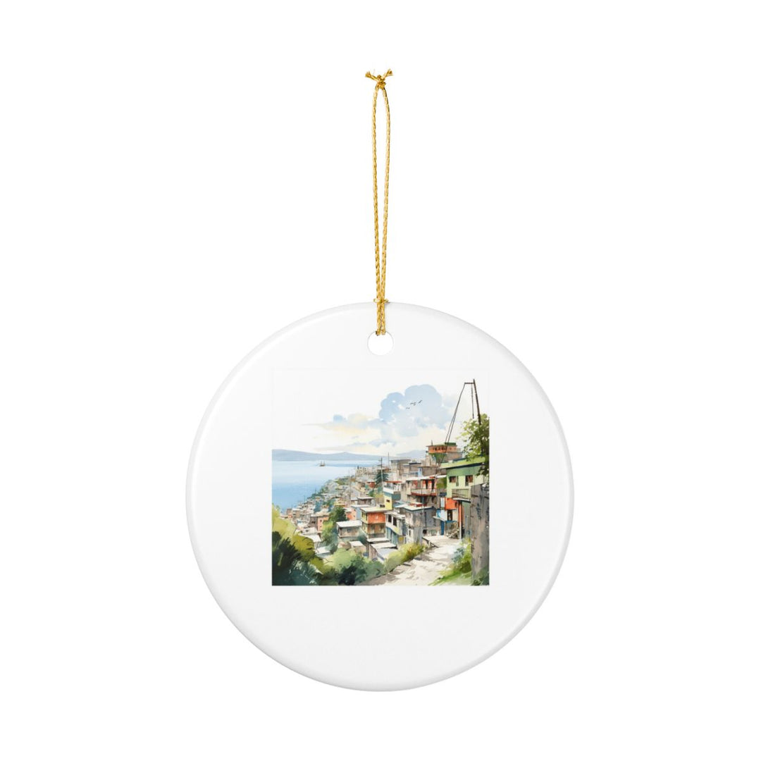 Port-au-prince Haiti Ornament: Unique Port-au-prince Souvenir, Port-au-prince Haiti Xmas Decor, and Authentic Port-au-prince Gift