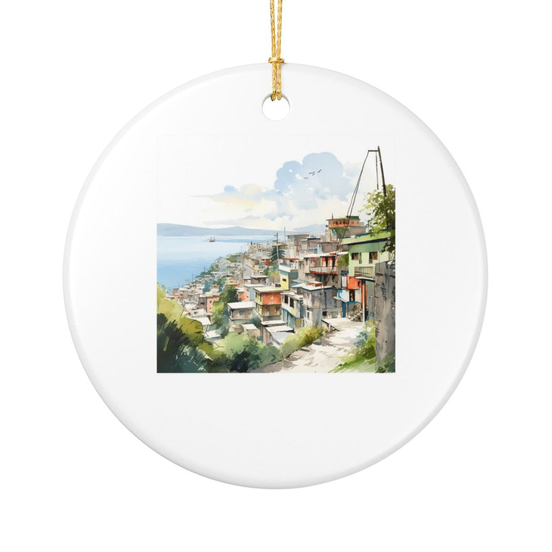 Port-au-prince Haiti Ornament: Unique Port-au-prince Souvenir, Port-au-prince Haiti Xmas Decor, and Authentic Port-au-prince Gift