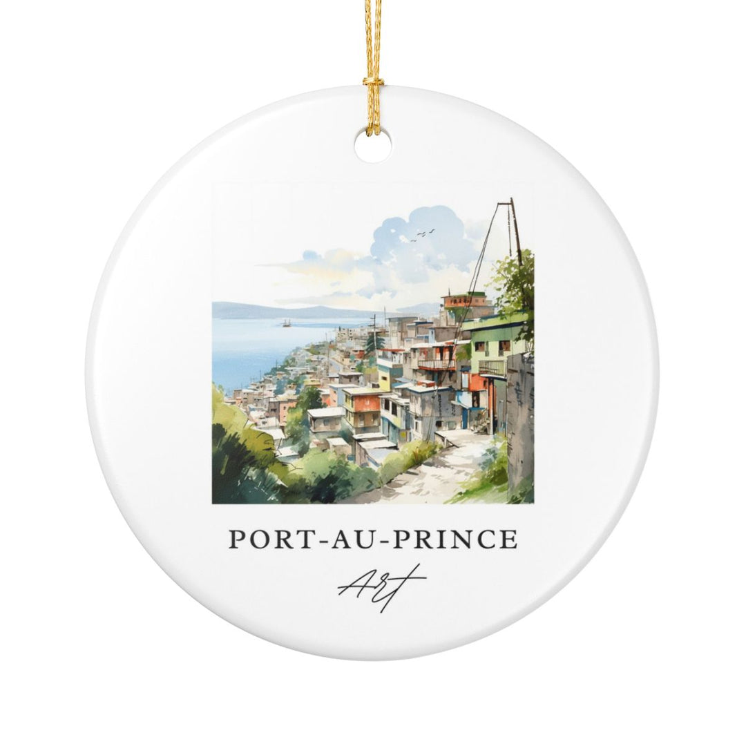 Port-au-prince Haiti Ornament | Christmas Travel Souvenir Gift