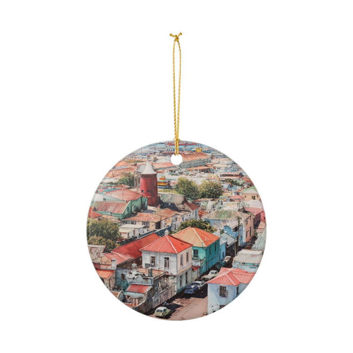 Port Elizabeth South Africa Ornament: Unique Port Elizabeth Souvenir, Port Elizabeth South Africa Xmas Decor, and Authentic Port Elizabeth Gift