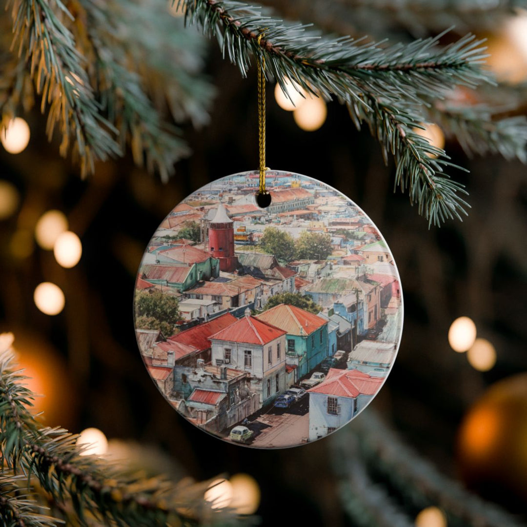 Port Elizabeth South Africa Ornament: Unique Port Elizabeth Souvenir, Port Elizabeth South Africa Xmas Decor, and Authentic Port Elizabeth Gift