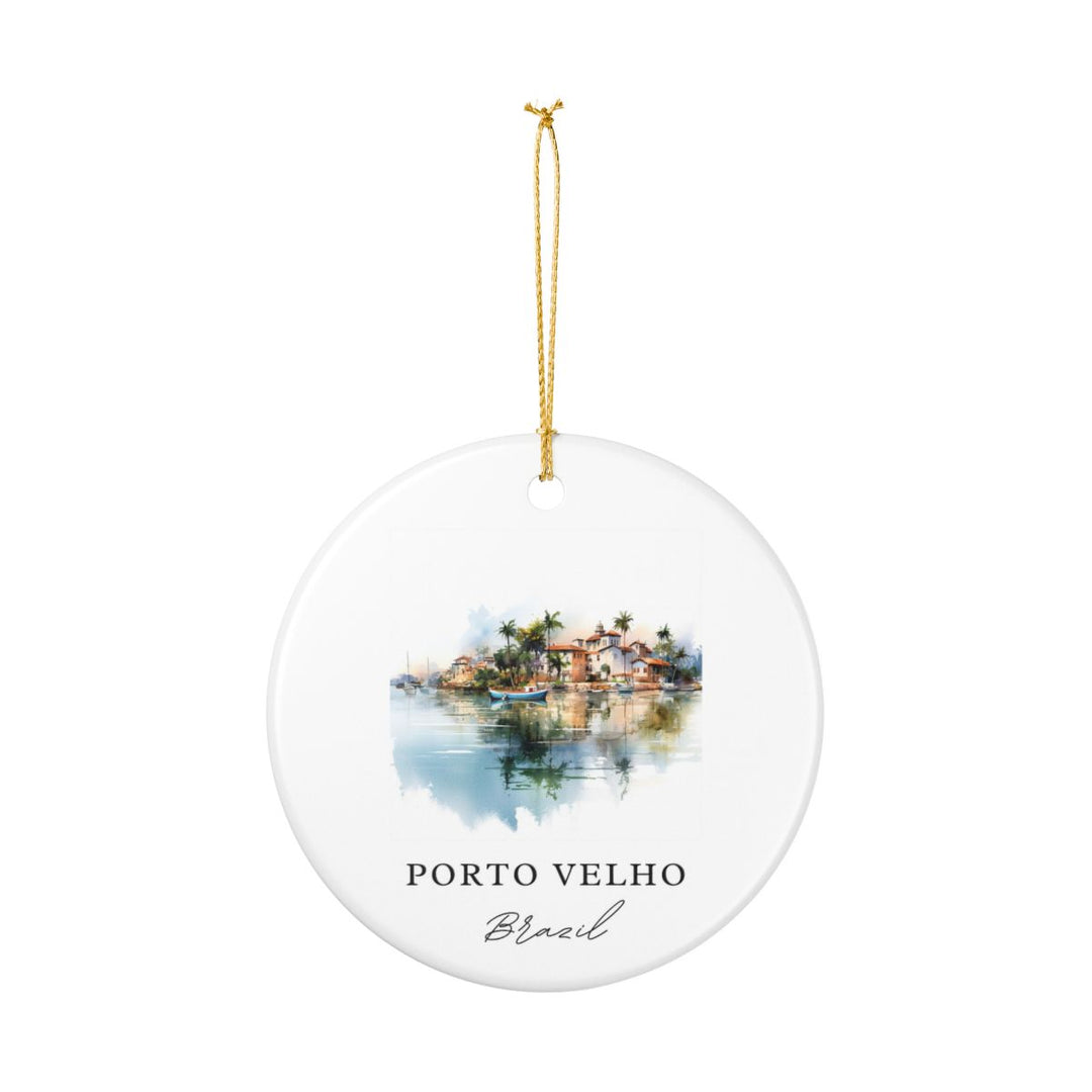 Port Velho Brazil Ornament | Christmas Travel Souvenir Gift