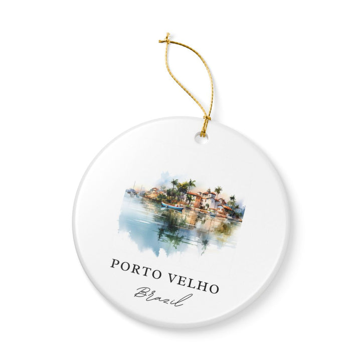 Port Velho Brazil Ornament | Christmas Travel Souvenir Gift