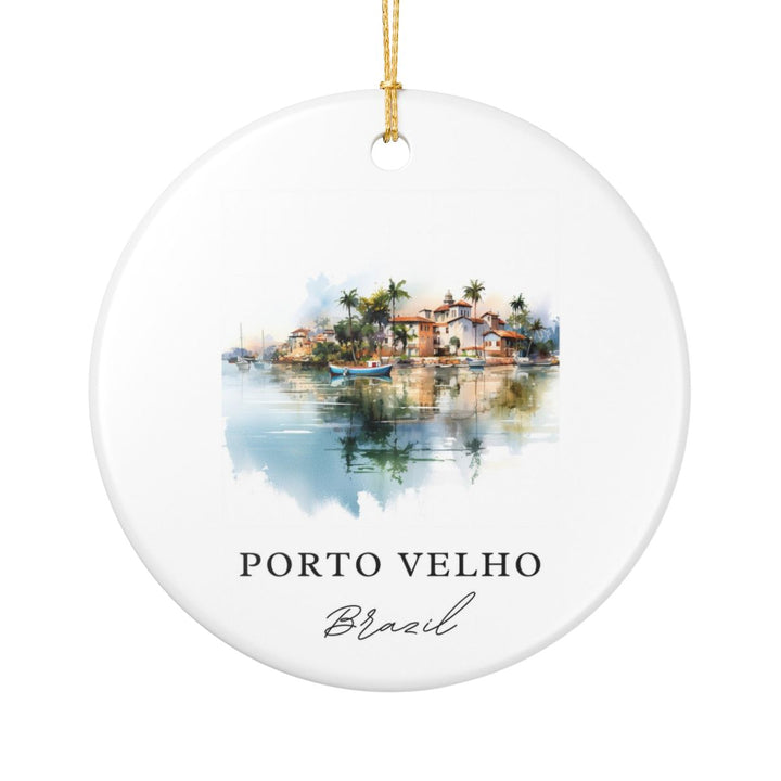 Port Velho Brazil Ornament | Christmas Travel Souvenir Gift