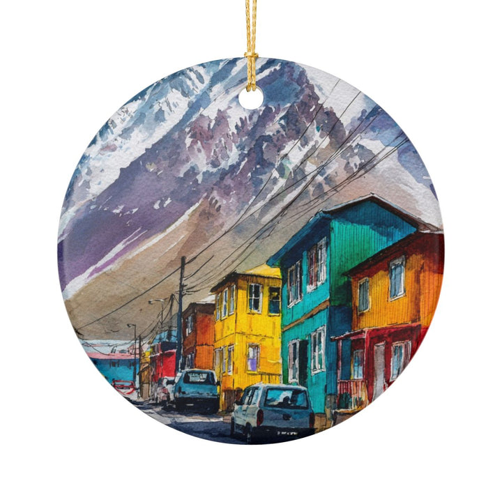 Portillo Chile Ornament: Unique Portillo Souvenir, Portillo Chile Xmas Decor, and Authentic Portillo Gift