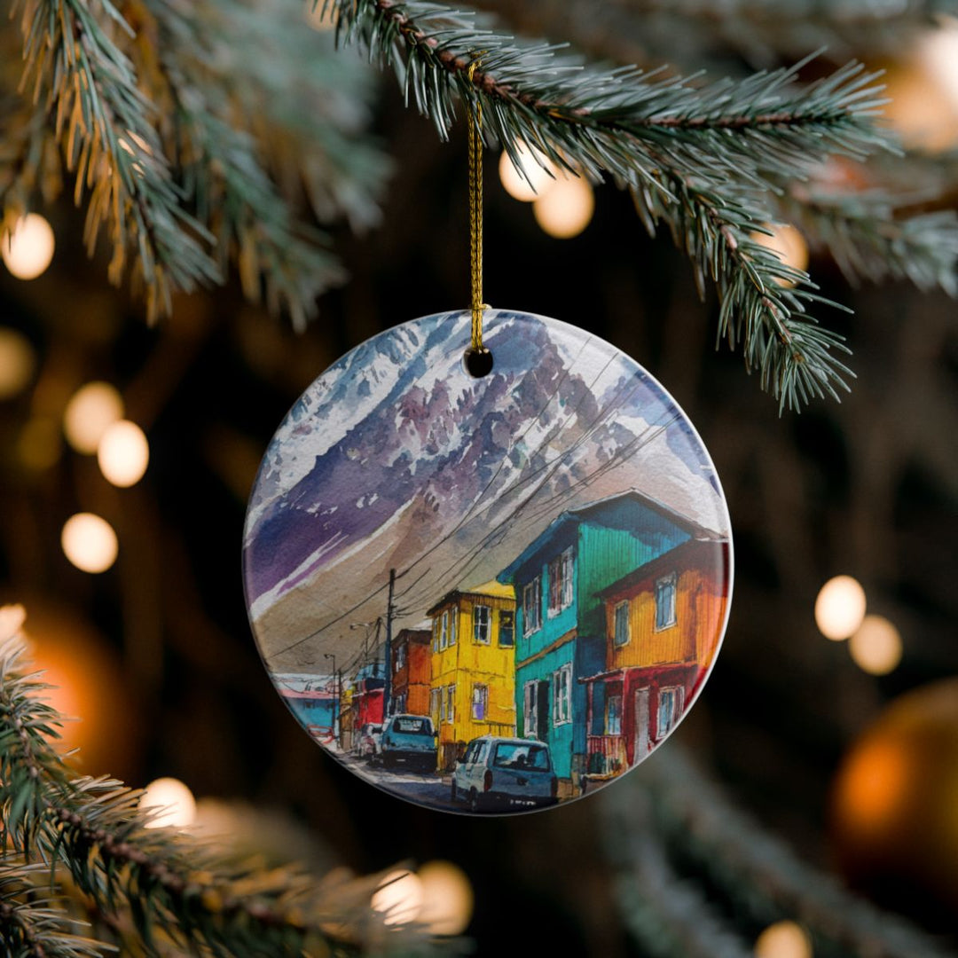 Portillo Chile Ornament: Unique Portillo Souvenir, Portillo Chile Xmas Decor, and Authentic Portillo Gift