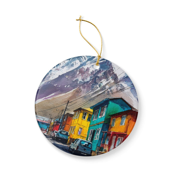 Portillo Chile Ornament: Unique Portillo Souvenir, Portillo Chile Xmas Decor, and Authentic Portillo Gift