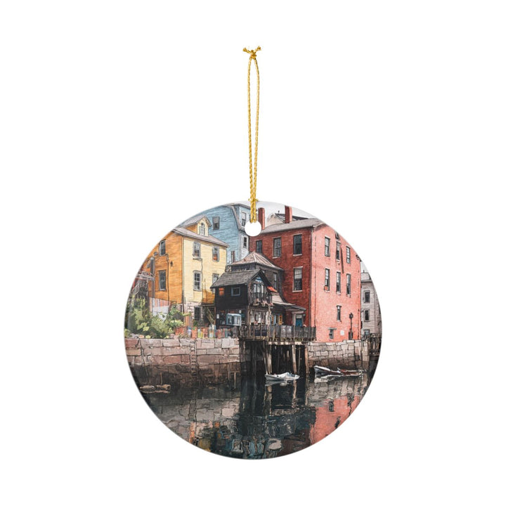 Portland Maine Ornament: Unique Portland Maine Souvenir, Portland Maine Xmas Decor, and Authentic Portland Maine Gift
