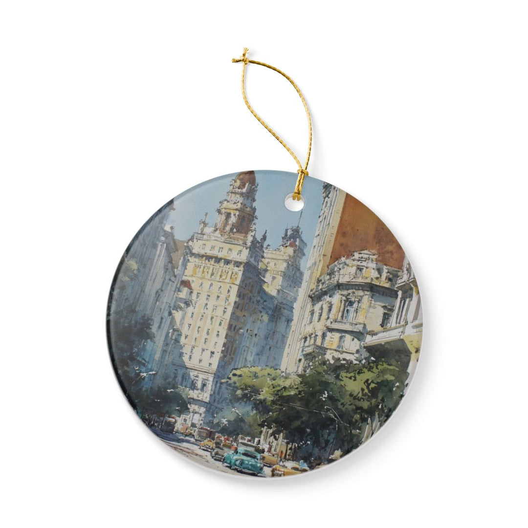 Porto Alegre Ornament: Unique Porto Alegre Souvenir, Porto Alegre Xmas Decor, and Authentic Porto Alegre Gift