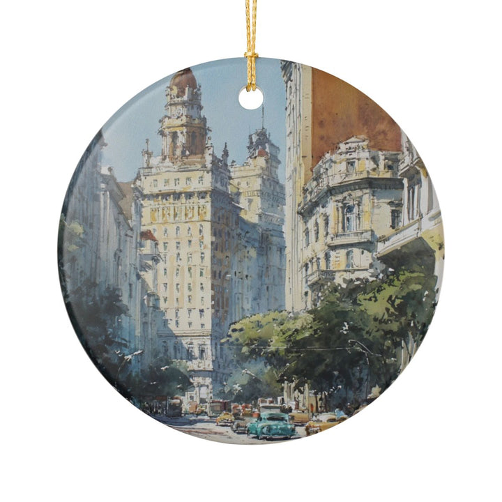 Porto Alegre Ornament: Unique Porto Alegre Souvenir, Porto Alegre Xmas Decor, and Authentic Porto Alegre Gift