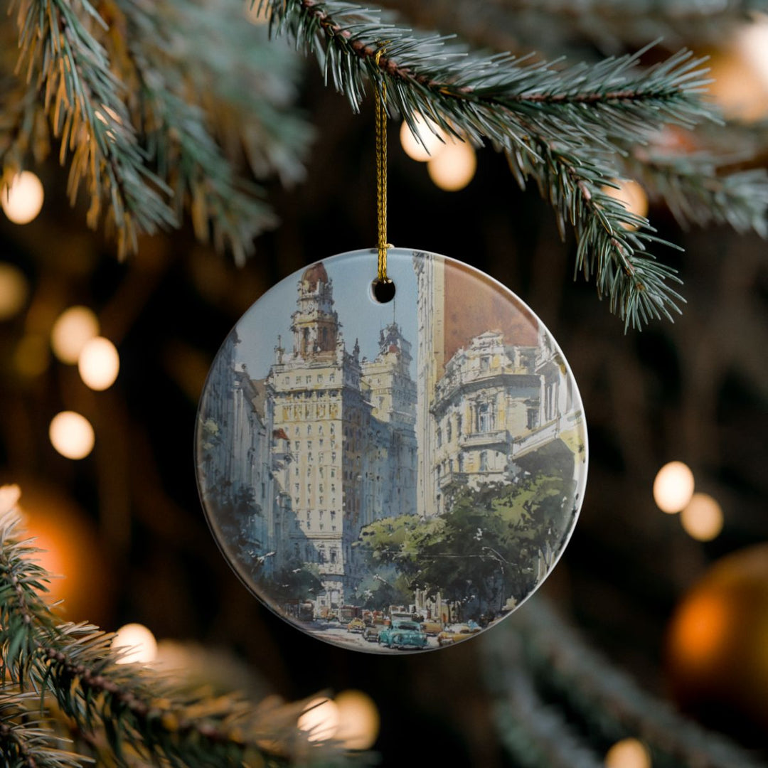 Porto Alegre Ornament: Unique Porto Alegre Souvenir, Porto Alegre Xmas Decor, and Authentic Porto Alegre Gift