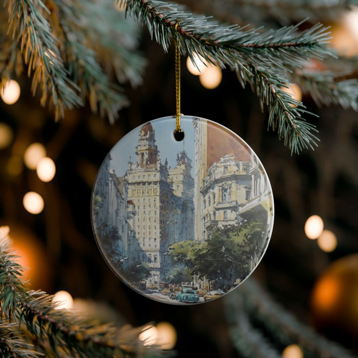 Porto Alegre Ornament: Unique Porto Alegre Souvenir, Porto Alegre Xmas Decor, and Authentic Porto Alegre Gift