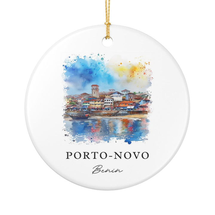 Porto Novo Benin Ornament | Christmas Travel Souvenir Gift