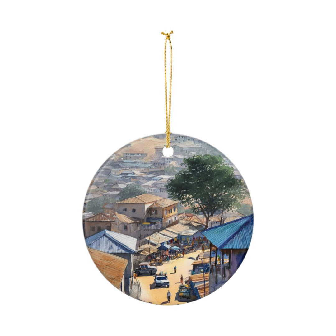 Porto Novo Benin Ornament | Christmas Travel Souvenir Gift