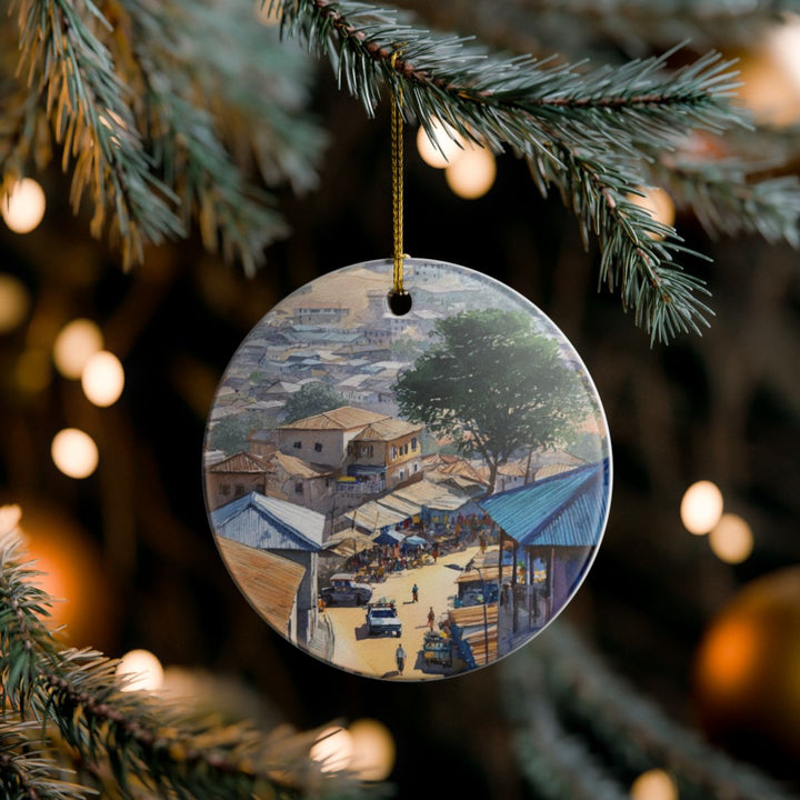 Porto Novo Benin Ornament | Christmas Travel Souvenir Gift