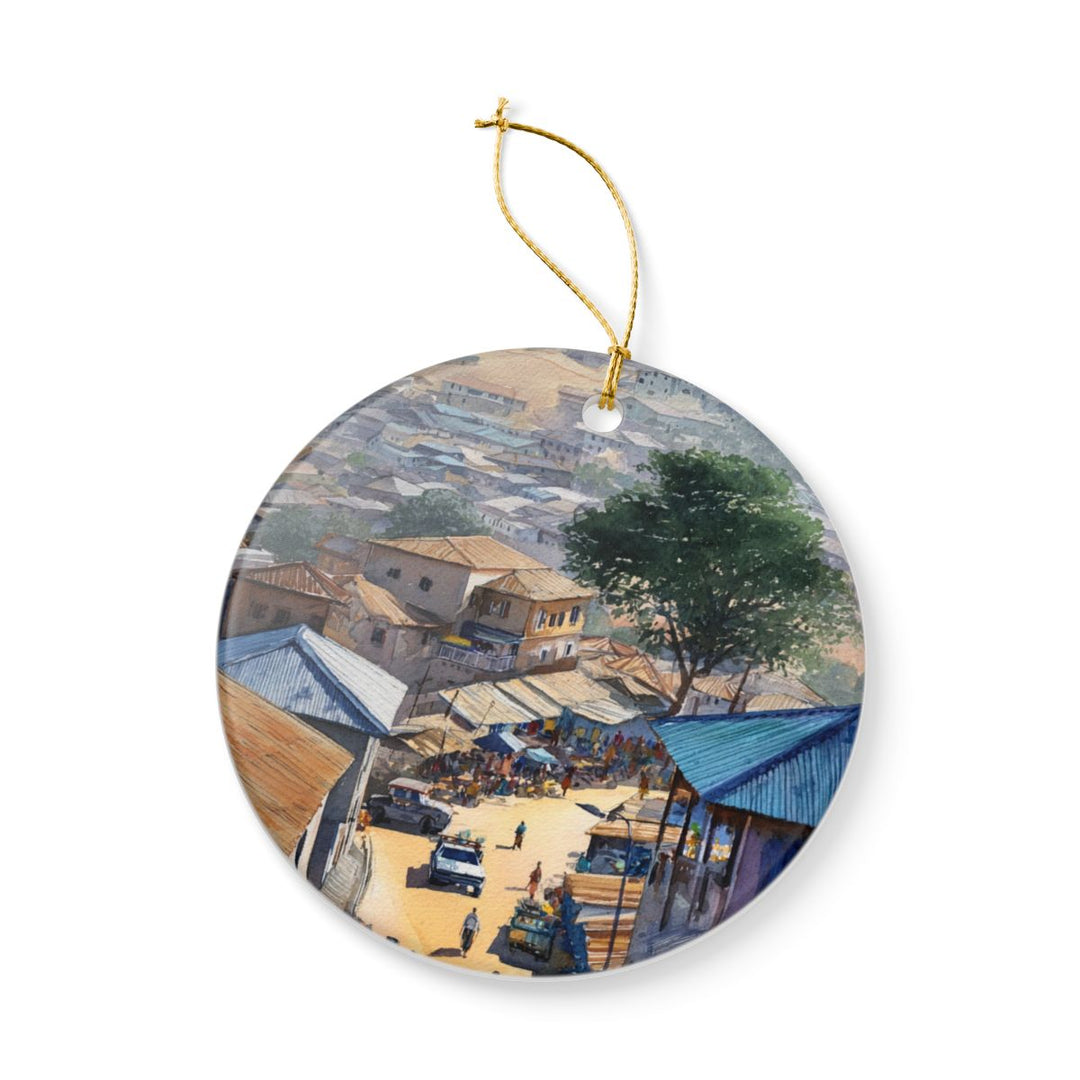 Porto Novo Benin Ornament | Christmas Travel Souvenir Gift