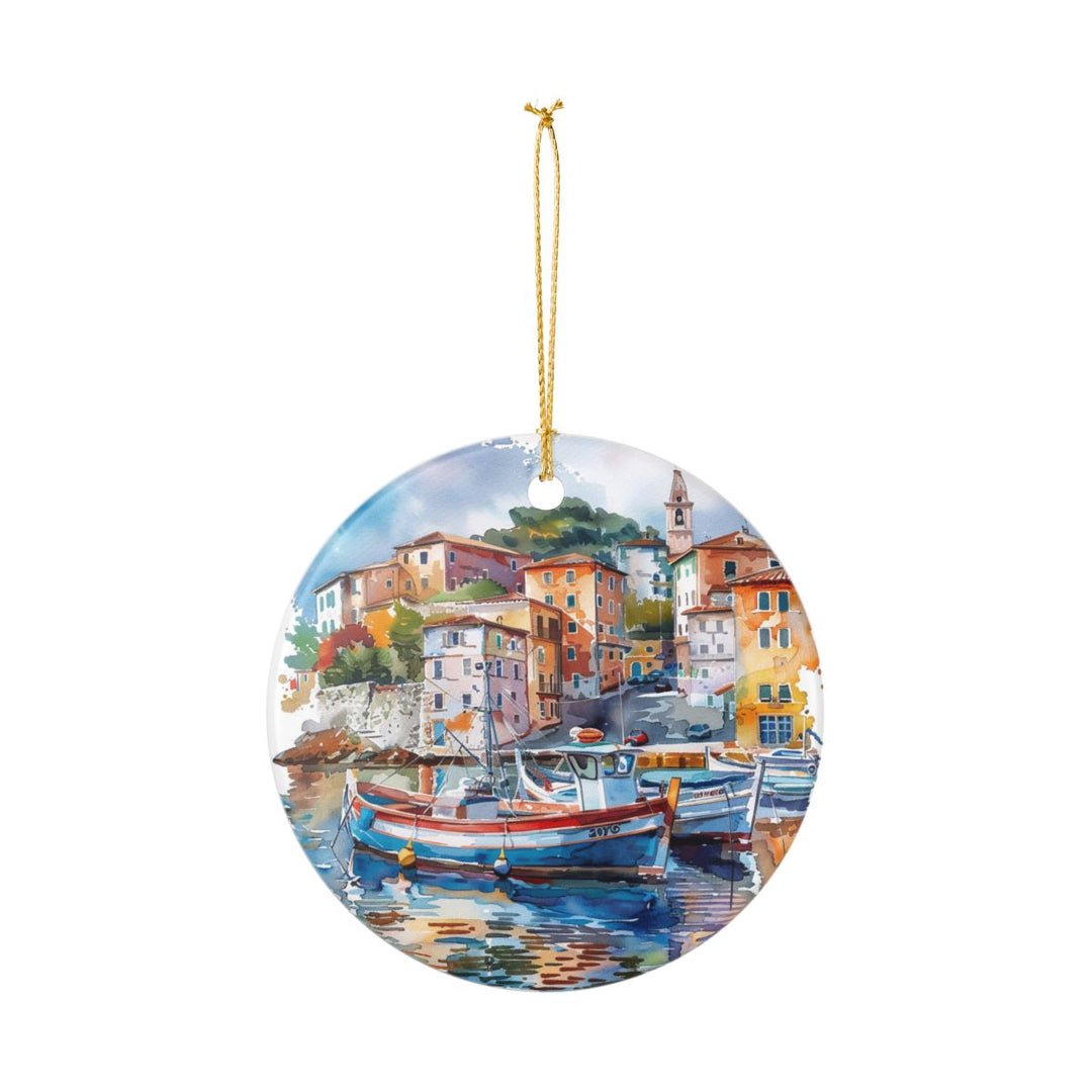 Porto Vecchio France Ornament | Christmas Travel Souvenir Gift