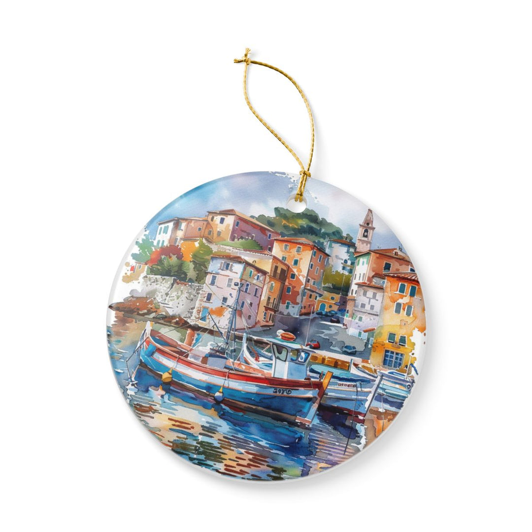 Porto Vecchio France Ornament | Christmas Travel Souvenir Gift