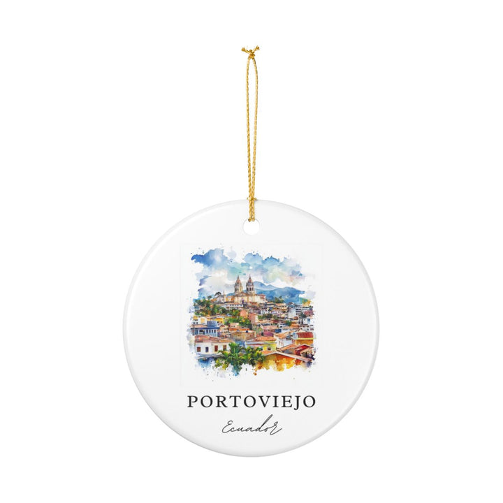 Portoviejo Ornament: Unique Portoviejo Souvenir, Portoviejo Xmas Decor, and Authentic Portoviejo Gift