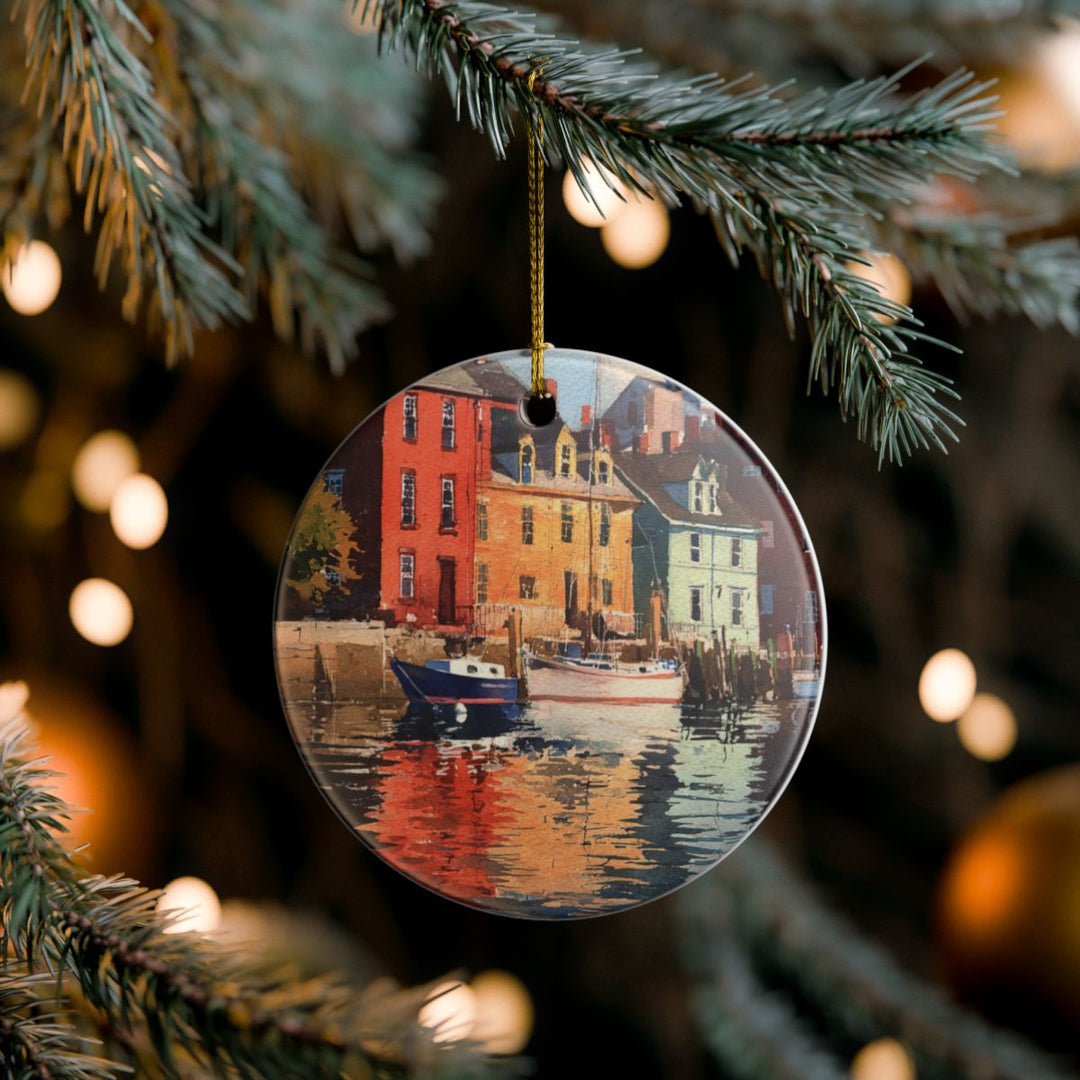 Portsmouth New Hampshire Ornament | Christmas Travel Souvenir Gift