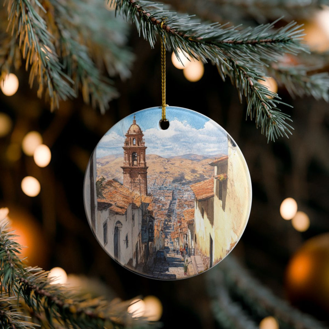 Potosi Bolivia Ornament: Unique Potosi Souvenir, Potosi Bolivia Xmas Decor, and Authentic Potosi Gift