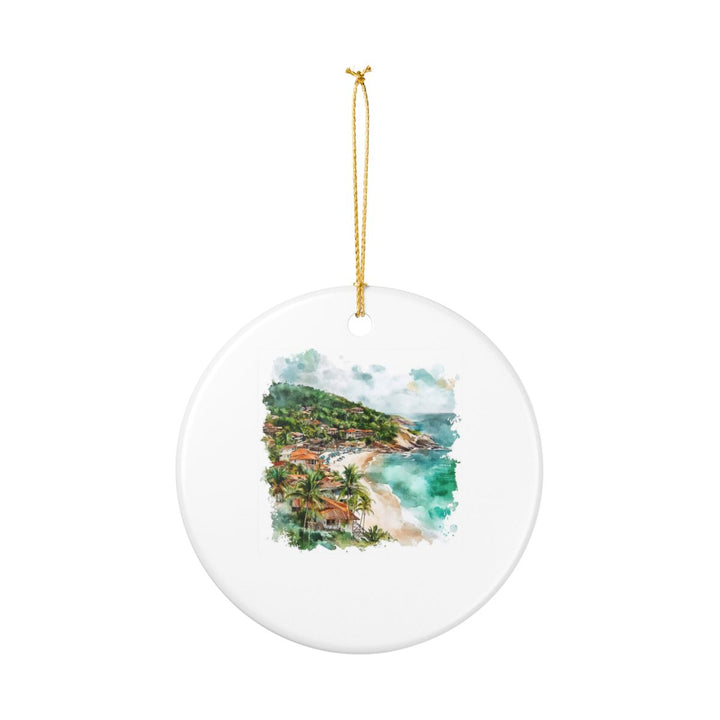 Praia Do Forte Ornament: Unique Praia Do Forte Souvenir, Praia Do Forte Xmas Decor, and Authentic Praia Do Forte Gift