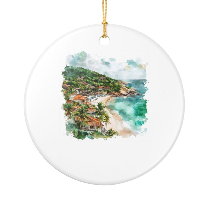 Praia Do Forte Ornament: Unique Praia Do Forte Souvenir, Praia Do Forte Xmas Decor, and Authentic Praia Do Forte Gift
