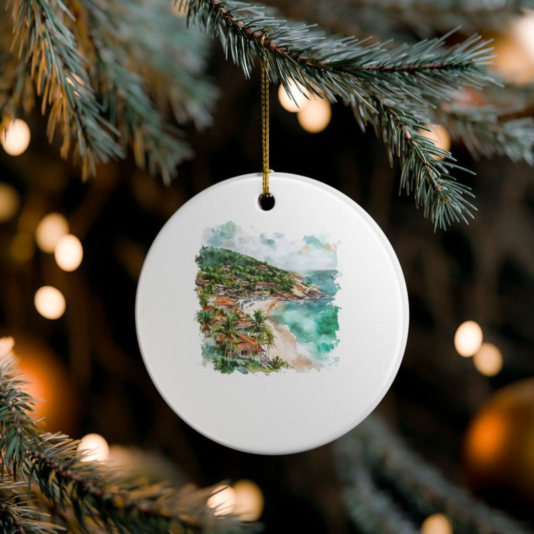 Praia Do Forte Ornament: Unique Praia Do Forte Souvenir, Praia Do Forte Xmas Decor, and Authentic Praia Do Forte Gift