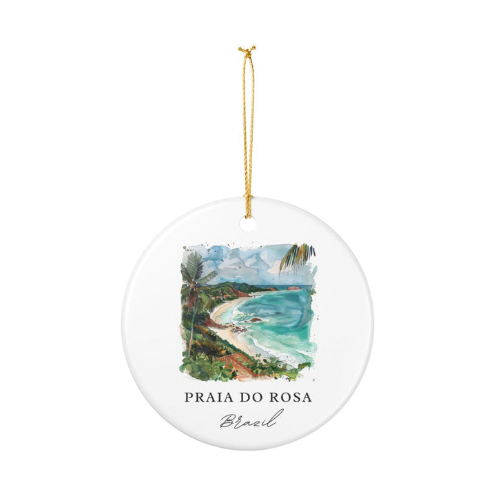 Praia Do Rosa Ornament: Unique Praia Do Rosa Souvenir, Praia Do Rosa Xmas Decor, and Authentic Praia Do Rosa Gift