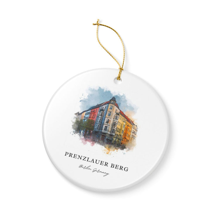 Prenzlauer Berg Germany Ornament: Unique Prenzlauer Berg Souvenir, Prenzlauer Berg Germany Xmas Decor, and Authentic Prenzlauer Berg Gift