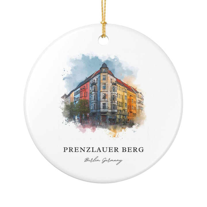 Prenzlauer Berg Germany Ornament: Unique Prenzlauer Berg Souvenir, Prenzlauer Berg Germany Xmas Decor, and Authentic Prenzlauer Berg Gift
