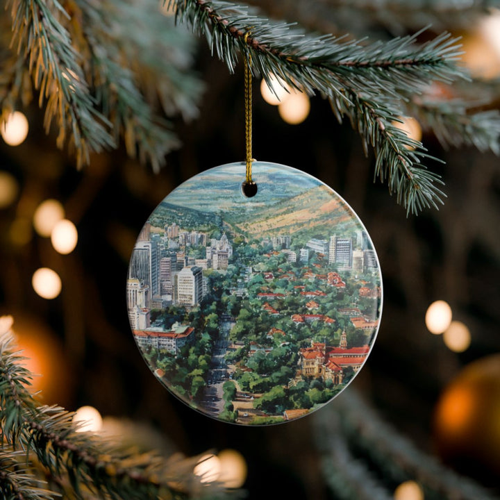 Pretoria South Africa Ornament: Unique Pretoria Souvenir, Pretoria South Africa Xmas Decor, and Authentic Pretoria Gift
