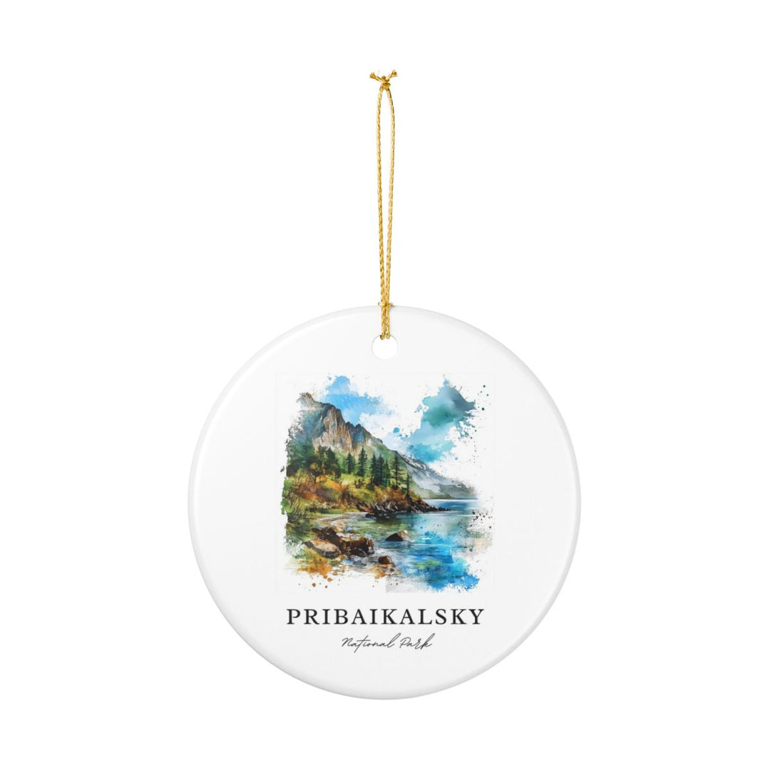 Pribaikalsky National Park Russia Ornament: Unique Pribaikalsky National Park Souvenir, Pribaikalsky National Park Russia Xmas Decor