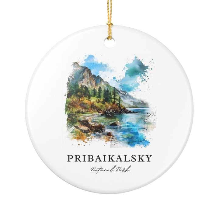 Pribaikalsky National Park Russia Ornament: Unique Pribaikalsky National Park Souvenir, Pribaikalsky National Park Russia Xmas Decor
