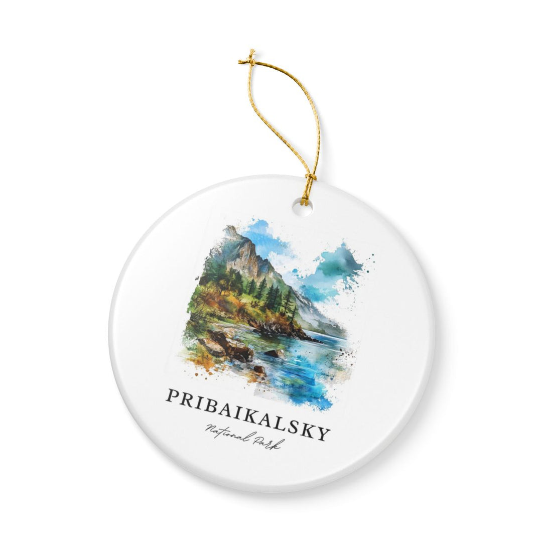 Pribaikalsky National Park Russia Ornament: Unique Pribaikalsky National Park Souvenir, Pribaikalsky National Park Russia Xmas Decor