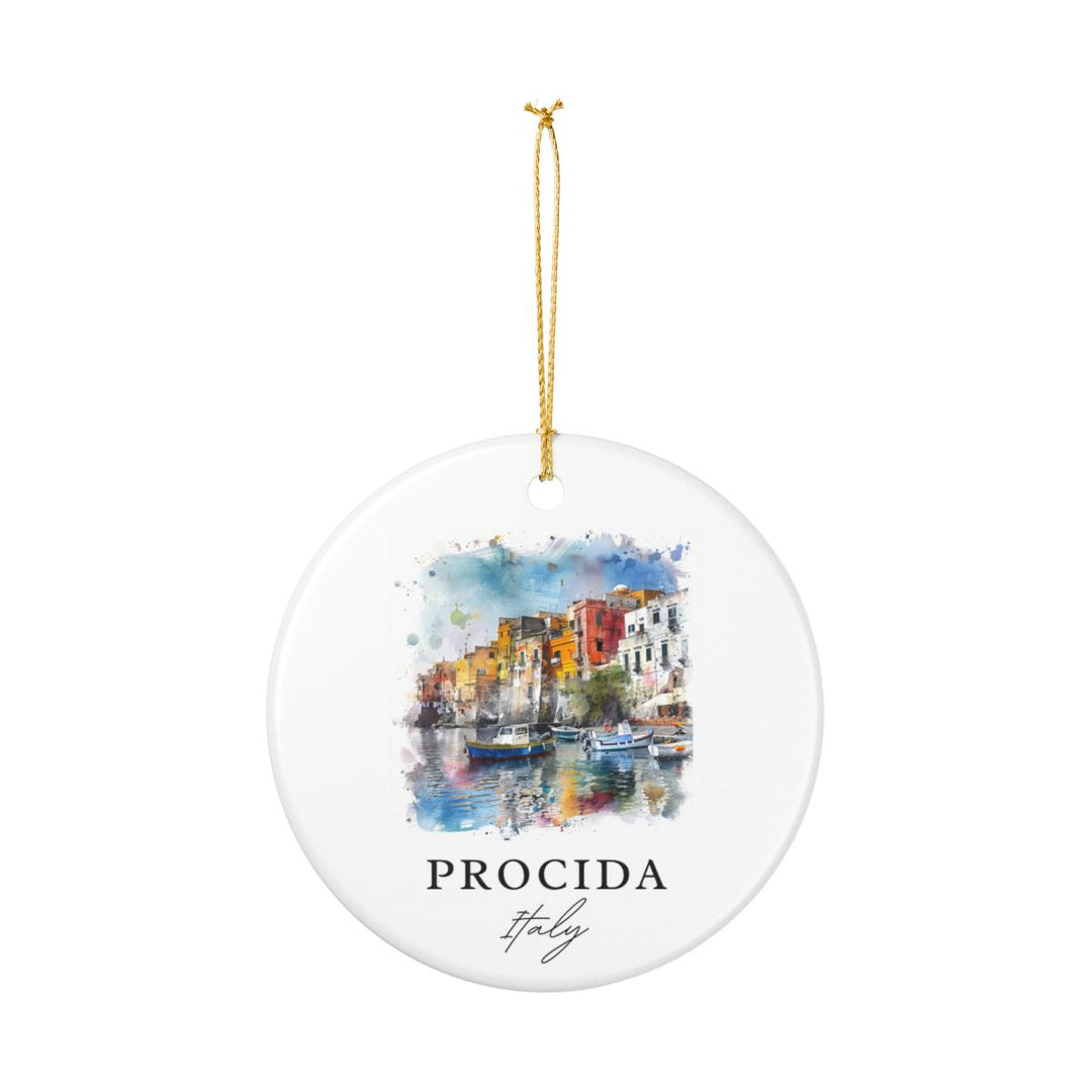 Procida Italy Ornament: Unique Procida Italy Souvenir, Procida Italy Xmas Decor, and Authentic Procida Italy Gift